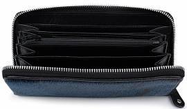 GG Maxi Sealskin Wallet, Blueberry